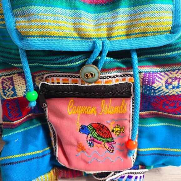 Cayman Islands Souvenir Backpack - Picture 5 of 6